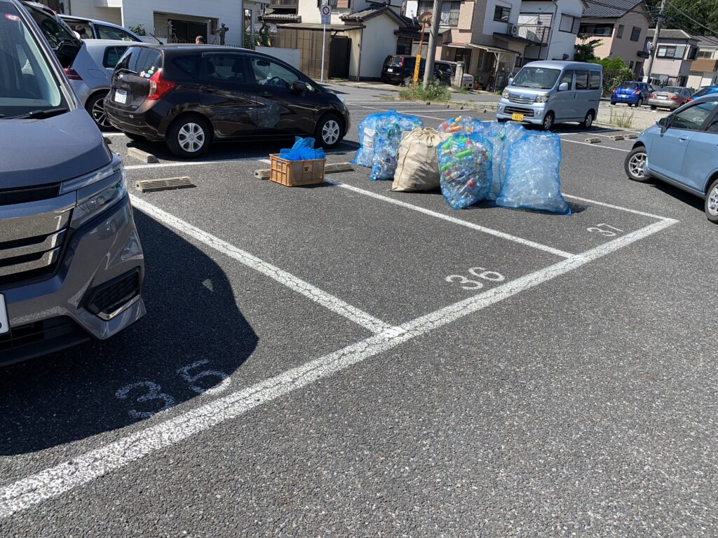 大野梨園_駐車場